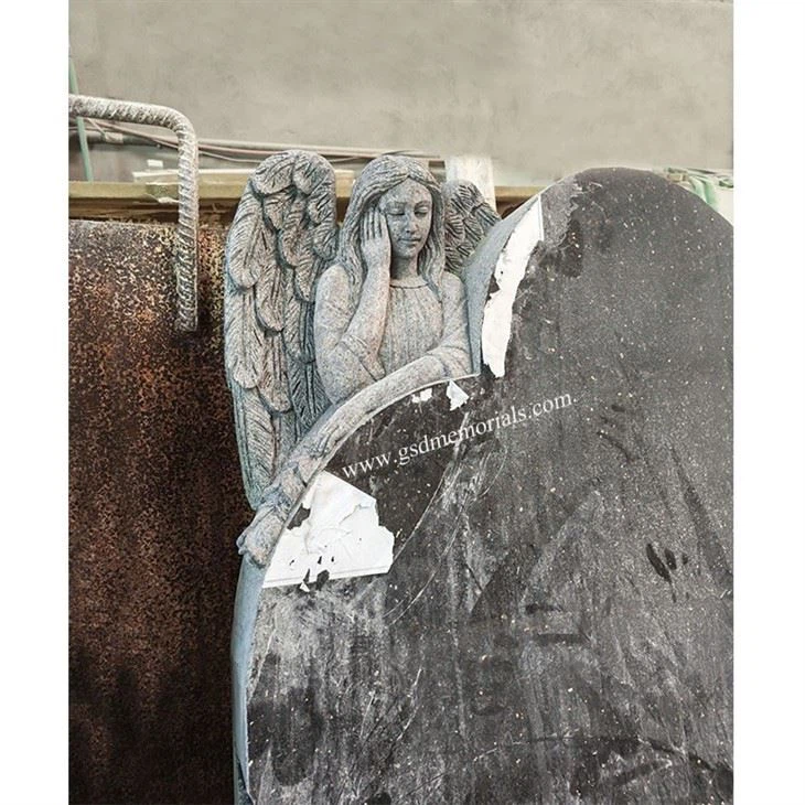 Angel Heart Gravestone